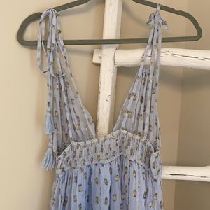 Variazoni beautiful blue maxi dress